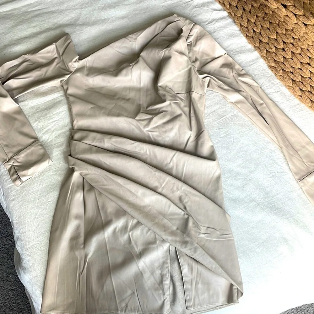 Faux leather dress - Picture 1 of 1
